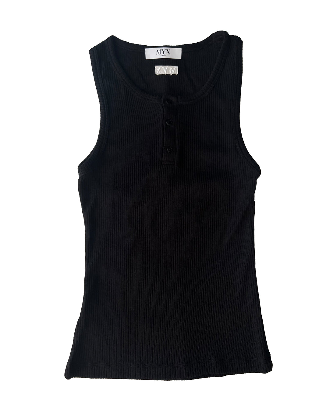 Buttoned tank top